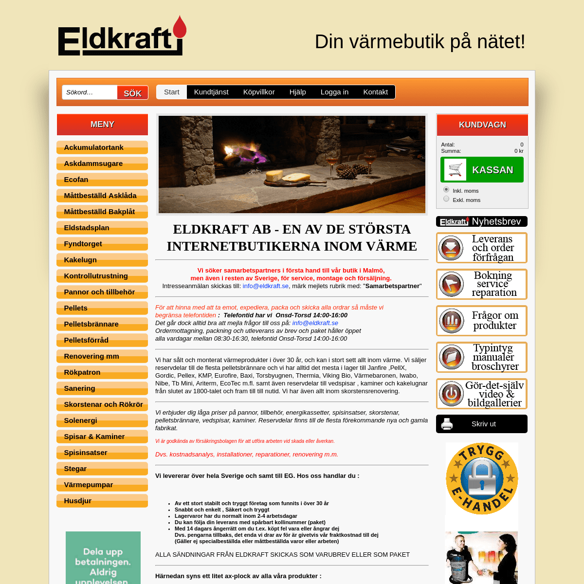A complete backup of eldkraft.se