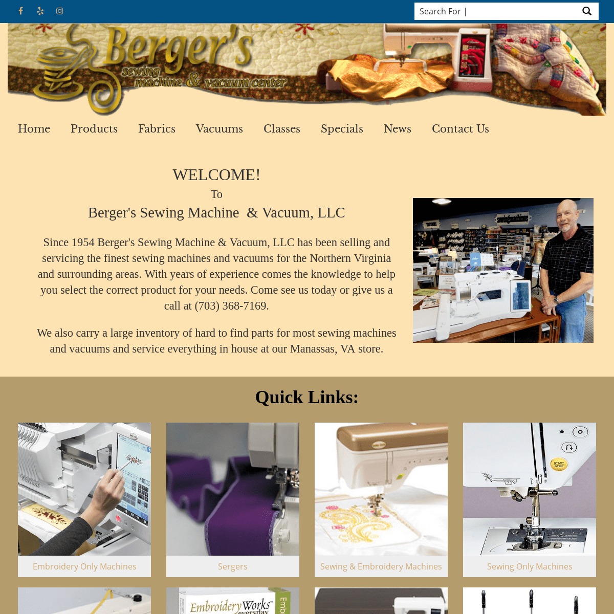 A complete backup of bergersewing.com