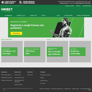 A complete backup of unibet.it