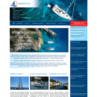 Sail Ionian Islands, Yacht Charter Greece, Flotilla Sailing Holidays Greece  | Island Sailing