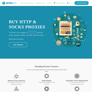 Buy Proxies HTTP & SOCKS Proxies - ProxyRack