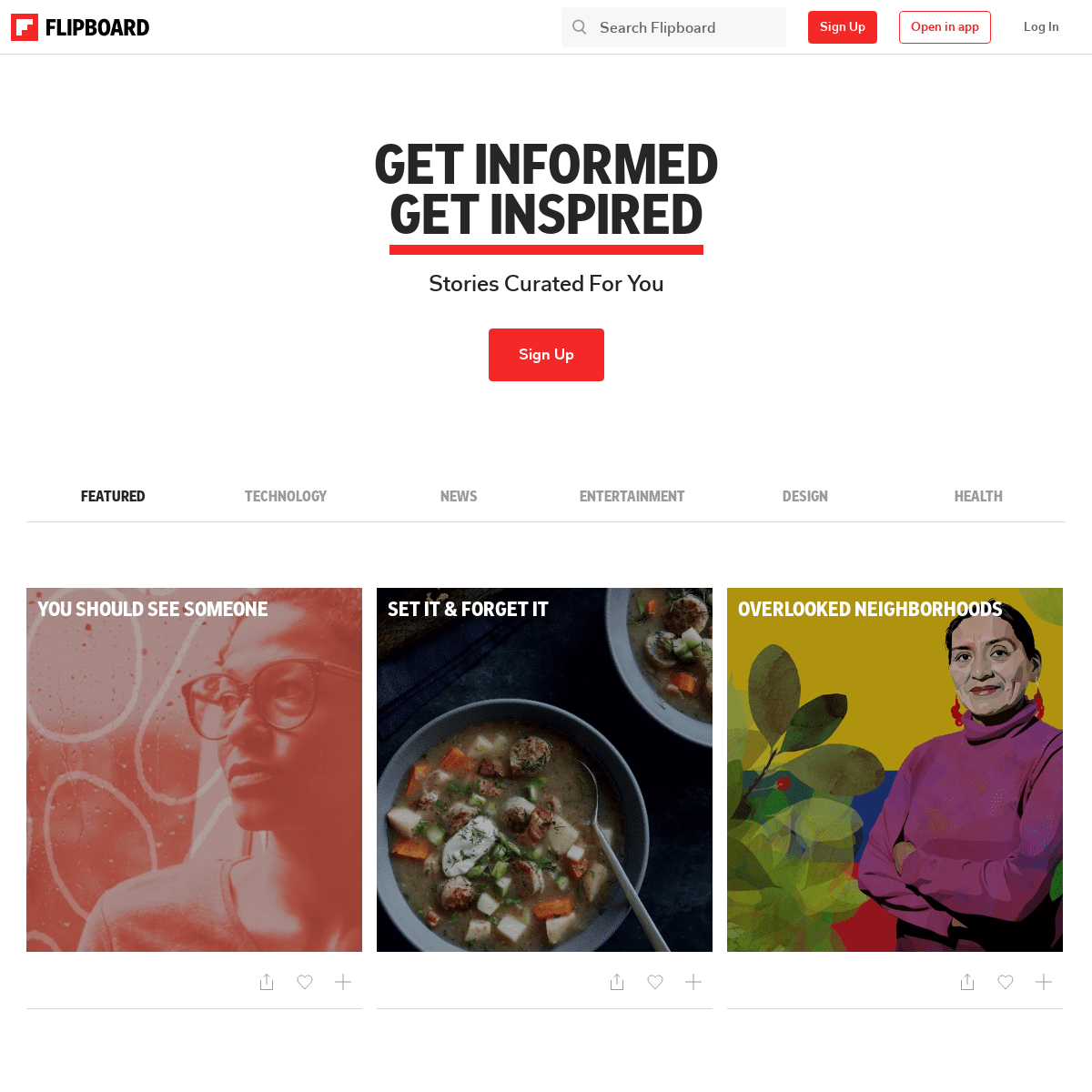 Flipboard - Personalized for any interest