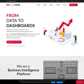 The Power of Your Data in Beautiful Dashboards | ClicData