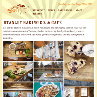 Stanley Baking Company & Cafe in Stanley, Idaho