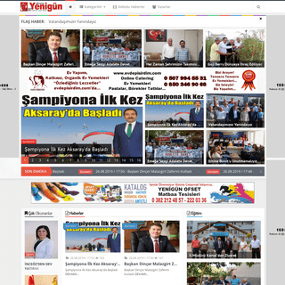 Yenigün Gazetesi - Türkiye'nin en güçlü haber portalı