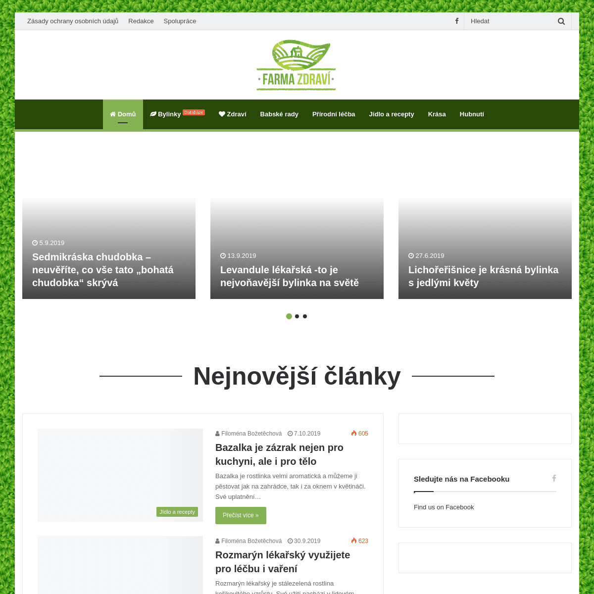 A complete backup of farmazdravi.cz
