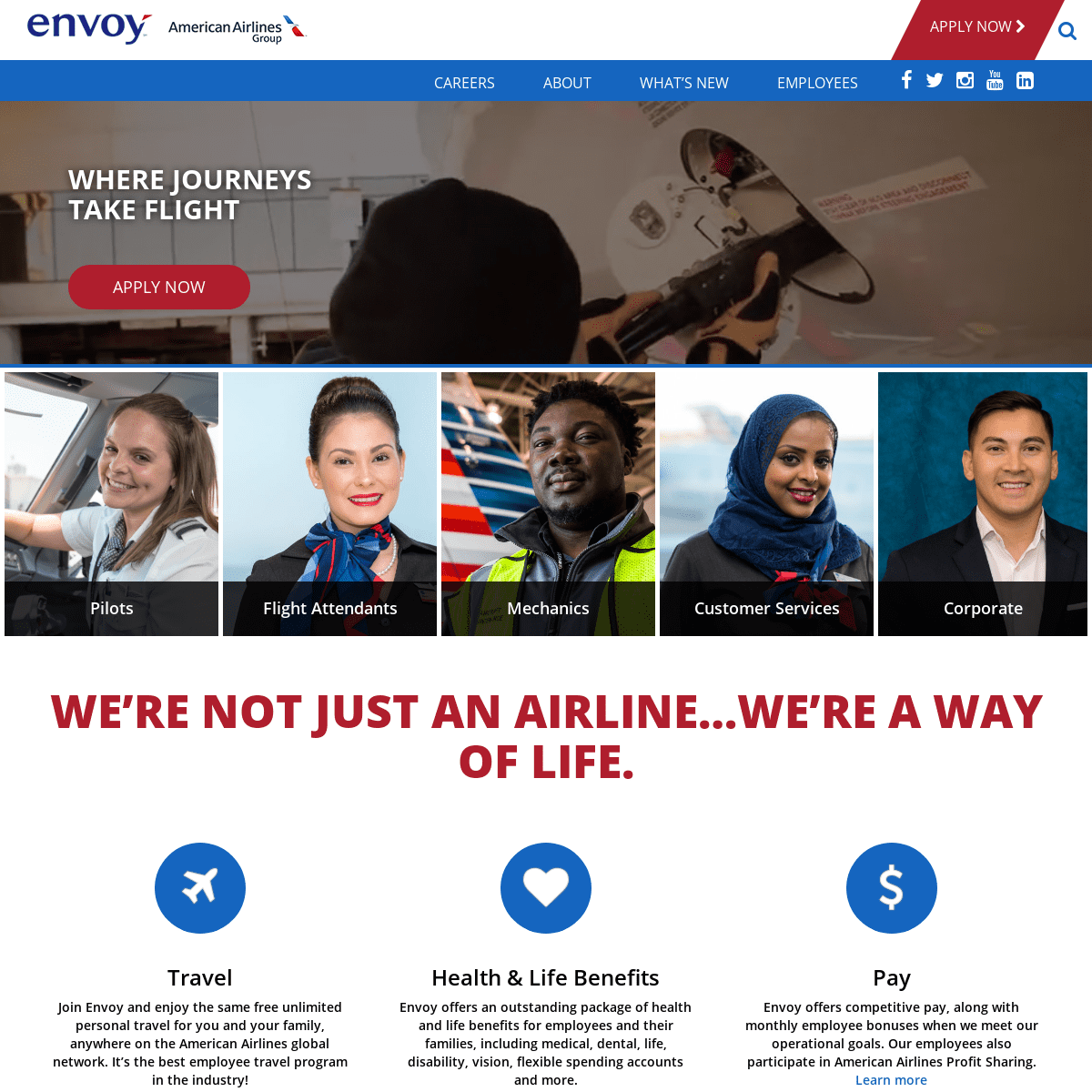 Envoy Air | The largest regional carrier for American Airlines