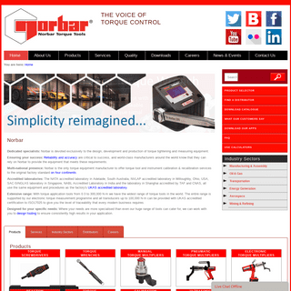 Norbar Torque Tools, Wrenches, Multipliers and Calibration Equipment