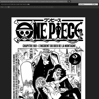 One Piece lecture en ligne scan