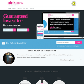 Easy & Trustworthy Online Tax Return Services Australia - Pinkcow