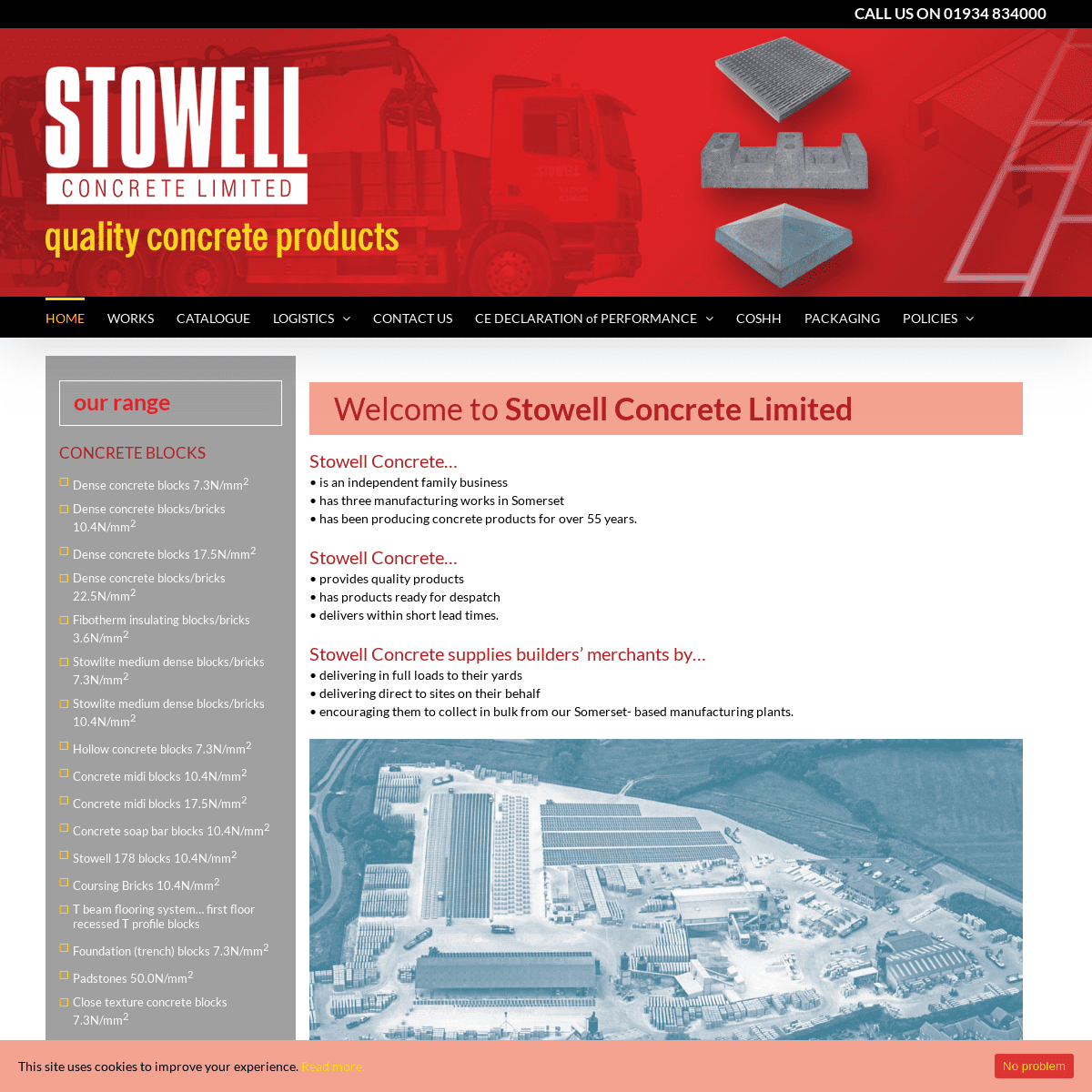 A complete backup of stowellconcrete.co.uk