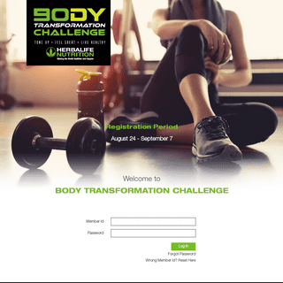 Body Transform Challenge
