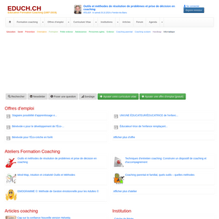 A complete backup of educh.ch