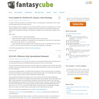 A complete backup of fantasycube.com