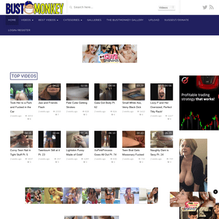 Free Amateur Porn Videos - BustMonkey.com
