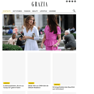 GRAZIA Deutschland: Fashion News & Beauty-Trends