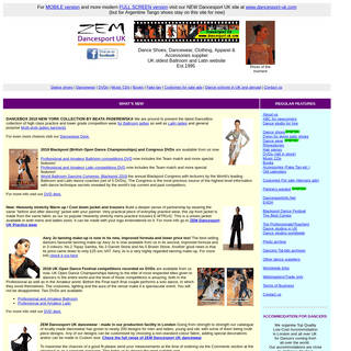 Dancesport UK - Dance Shoes, Apparel, Equipment & Accessories Supplier Online