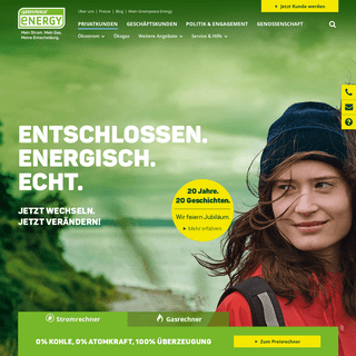 A complete backup of greenpeace-energy.de