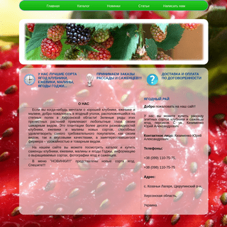 A complete backup of strawberries.ks.ua