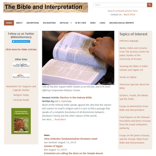 Bible Interpretation | Bible Interp