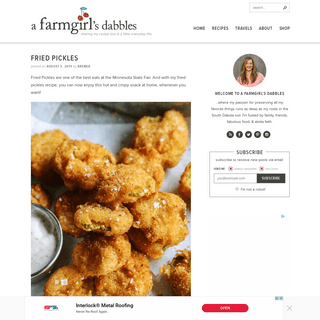 a farmgirl's dabbles • Sharing my recipe box & a little everyday life.