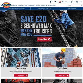 A complete backup of dickiesworkwear.com