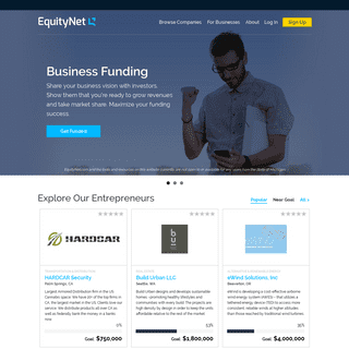EquityNet | Leading Business Funding Platform
