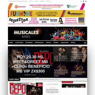 Musicales Baires – Tu sitio de Musicales en Buenos Aires y el Mundo