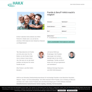 HAKA-Partner – Werden Sie ein Teil von HAKA Nebenbei Geld verdienen als HAKA Berater-/in