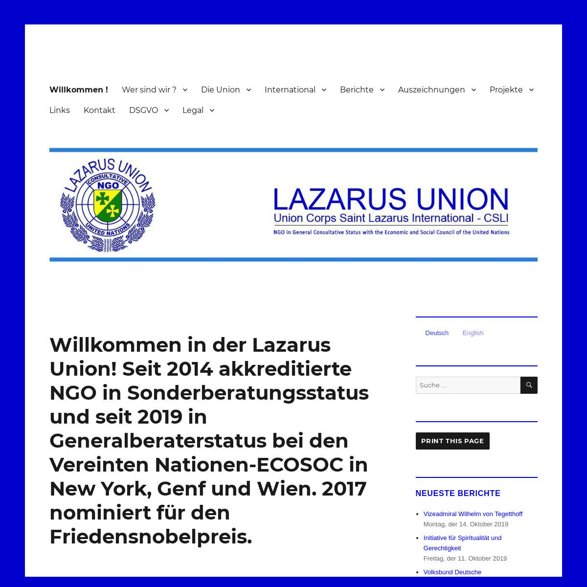 A complete backup of lazarus-union.org