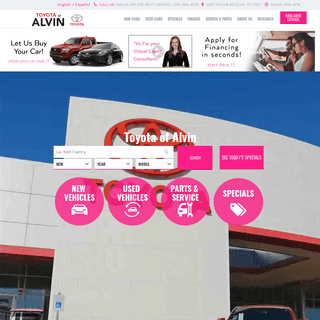 Toyota of Alvin | Toyota Dealer in Alvin, TX