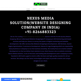 Nexus Media Solution | Call : 8266883323 | Website Designing Company in India - Home