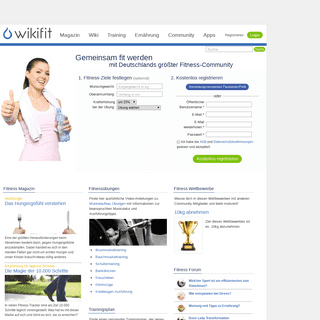A complete backup of wikifit.de