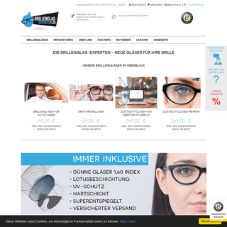 Brillengläser online kaufen | günstiger Glaswechsel