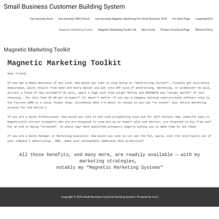 Small Business Customer Building System