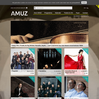 Homepage | AMUZ [Festival van Vlaanderen - Antwerpen]