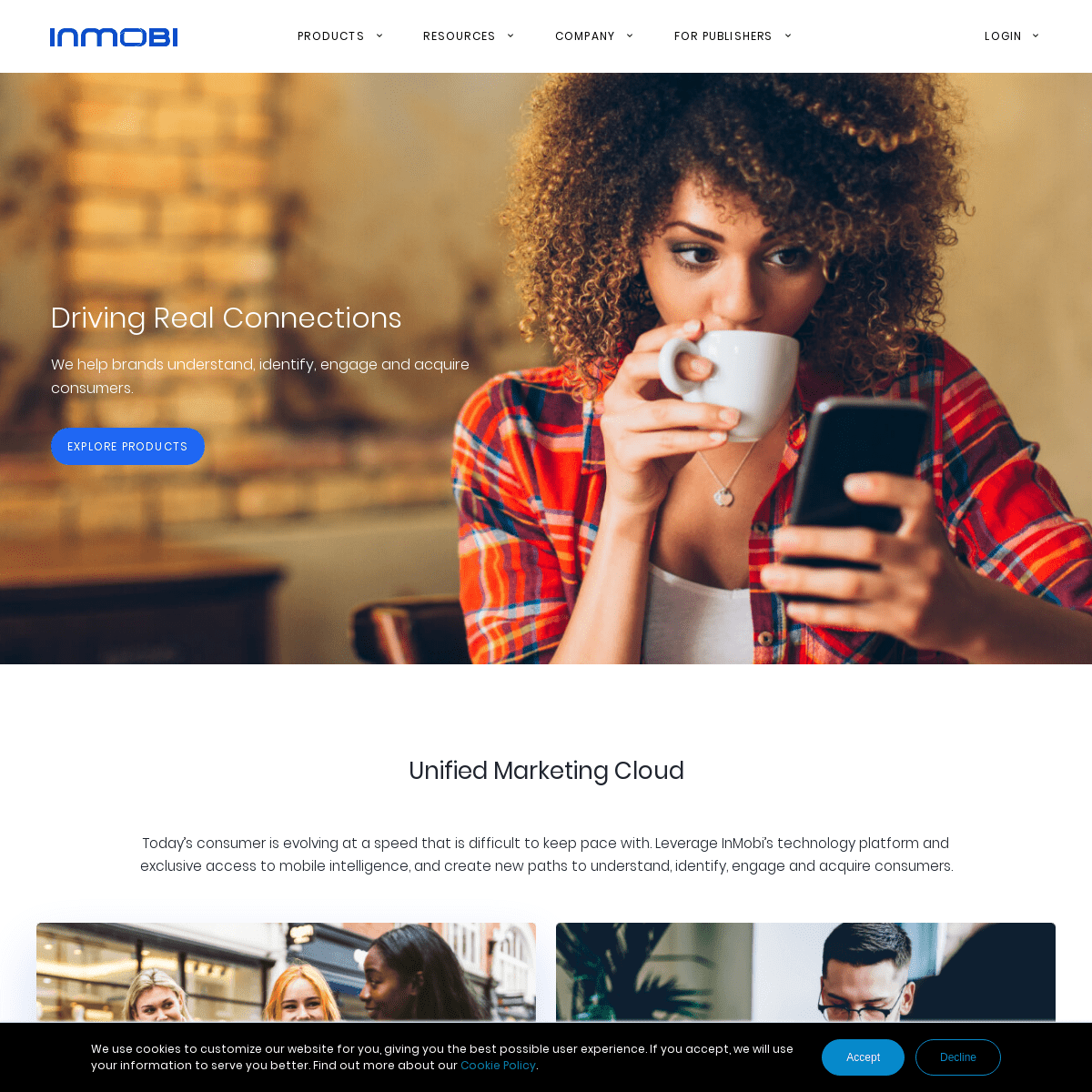 InMobi | Unified Marketing Cloud for Driving Real Connections