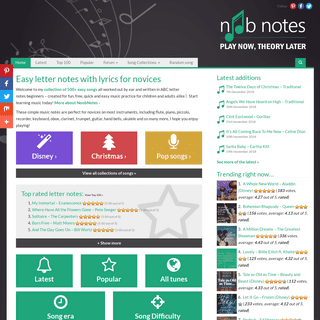  NoobNotes.net - music notes for newbies
