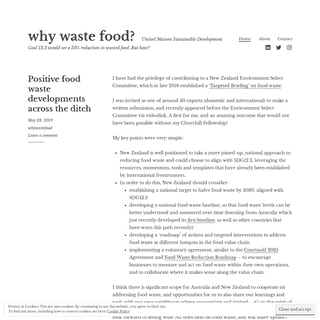 A complete backup of whywastefood.wordpress.com