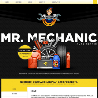 Mr Mechanic Auto Repair - Fort Collins Colorado