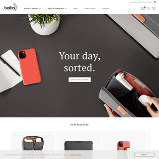 Bellroy - Considered Carry Goods- Wallets, Bags, Phone Cases & More