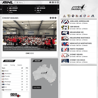A complete backup of theaihl.com