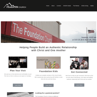 The Foundation Church â€“ Helping People Build An Authentic Relationship With Christ And Others