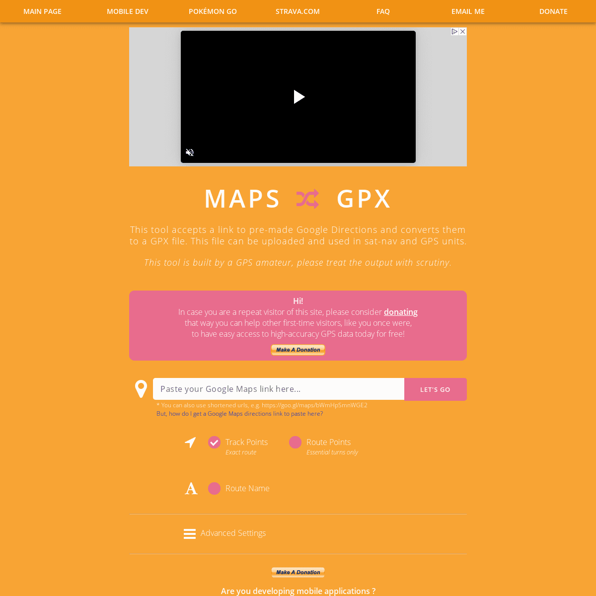A complete backup of mapstogpx.com