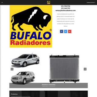 Bufalo Radiadores - Fabricante de Radiadores - Monterrey, Mexico