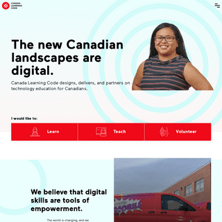 Canada Learning Code - Homepage