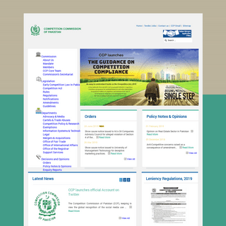 Competition Commission Of Pakistan - Commission