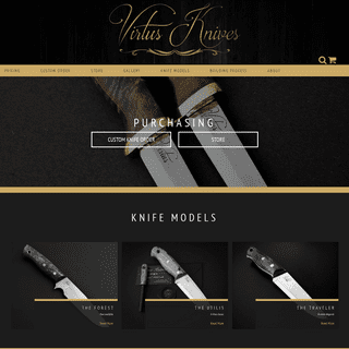 Virtus Knives - Custom bushcraft knives