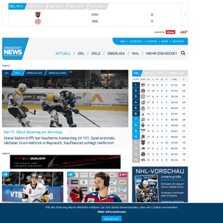 A complete backup of eishockeynews.de