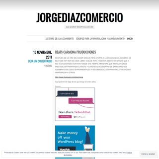 jorgediazcomercio | Just another WordPress.com site